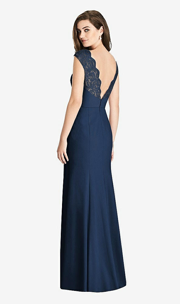 Front View - Midnight Navy Bella Bridesmaids Dress BB118