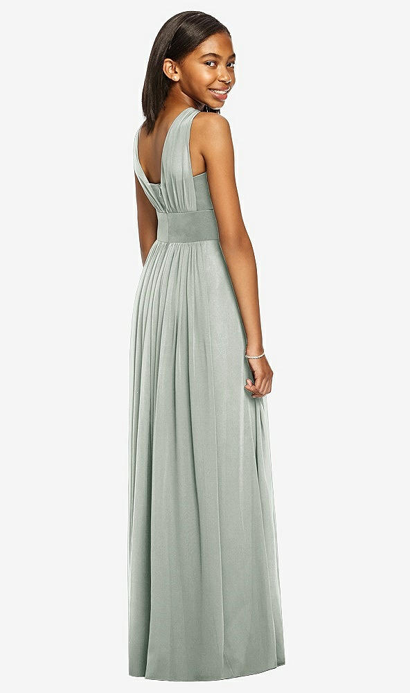 Back View - Willow Green Dessy Collection Junior Bridesmaid Dress JR543