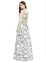 Rear View Thumbnail - Botanica Alfred Sung Bridesmaid Dress D754FP