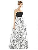 Front View Thumbnail - Botanica Alfred Sung Bridesmaid Dress D755CP