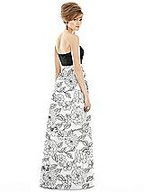 Rear View Thumbnail - Botanica Alfred Sung Bridesmaid Dress D755CP