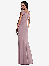 Rear View Thumbnail - Dusty Rose After Six Bridesmaid Dress 6802