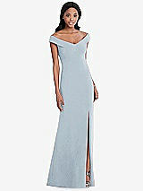 Front View Thumbnail - Mist After Six Bridesmaid Dress 6802