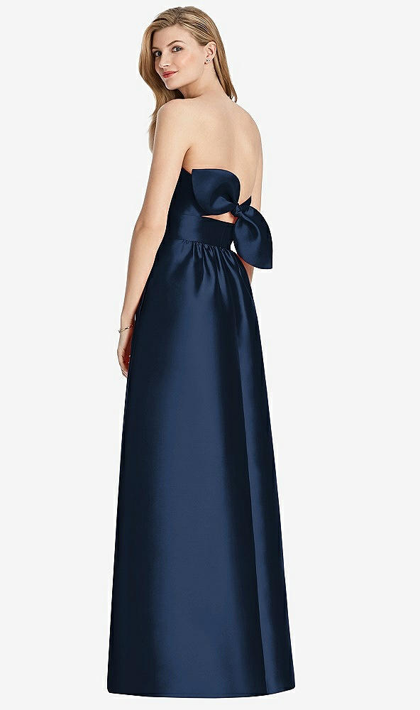 Front View - Midnight Navy Lela Rose Bridesmaid Dress LR248