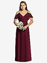 Front View Thumbnail - Cabernet Dessy Collection Junior Bridesmaid Dress JR548