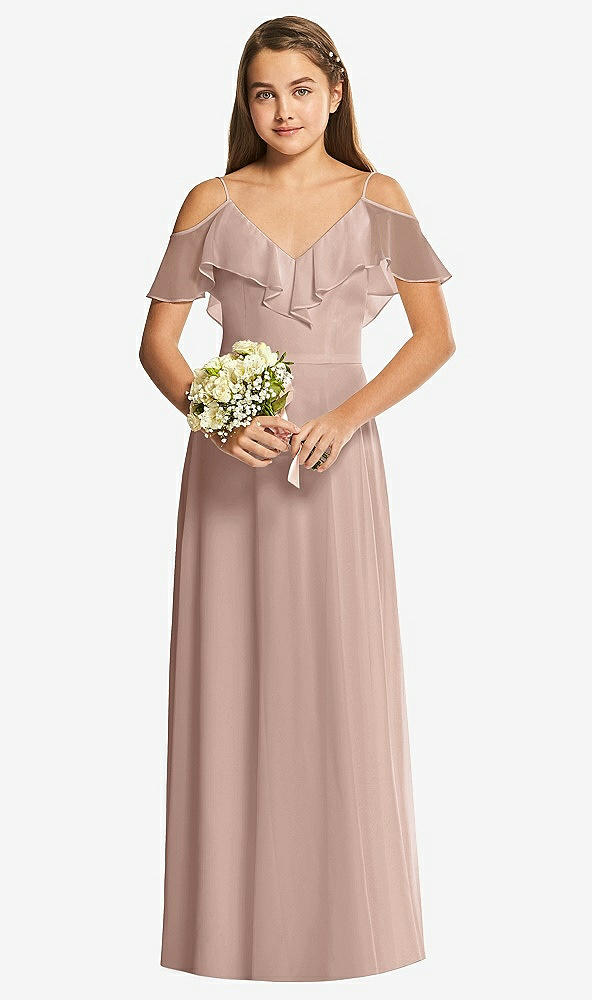 Front View - Neu Nude Dessy Collection Junior Bridesmaid Dress JR548