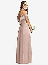 Rear View Thumbnail - Neu Nude Dessy Collection Junior Bridesmaid Dress JR548