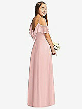 Rear View Thumbnail - Rose Dessy Collection Junior Bridesmaid Dress JR548