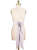 Alt View 1 Thumbnail - Suede Rose Satin Twill Wedding Sash