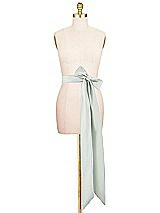 Alt View 2 Thumbnail - Willow Green Satin Twill Wedding Sash