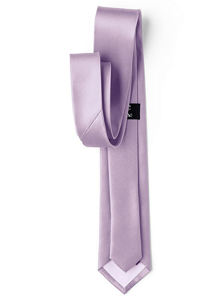 Back View - Pale Purple Yarn-Dyed Modern Tie by After Six