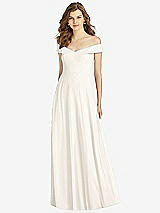 Front View Thumbnail - Ivory Bella Bridesmaid Dress BB123