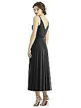 Rear View Thumbnail - Black Silver After Six Shimmer Bridesmaid Dress 1503LS