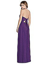 Rear View Thumbnail - Majestic Gold After Six Shimmer Bridesmaid Dress 1515LS