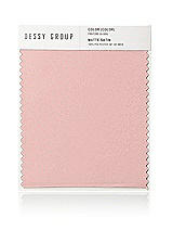 Front View Thumbnail - Rose Matte Satin Fabric Swatch