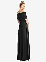 Alt View 4 Thumbnail - Black Loop Convertible Maxi Dress