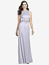 Front View Thumbnail - Silver Dove Sleeveless Blouson Bodice Trumpet Gown