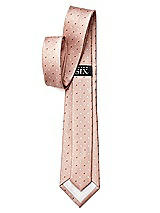 Rear View Thumbnail - Toasted Sugar/sienna/ivory Modern Polka Dot 3" Necktie