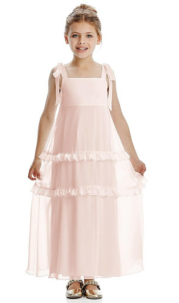 Front View - Blush Flower Girl Dress FL4071