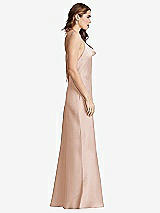 Side View Thumbnail - Cameo Cowl-Neck Convertible Maxi Slip Dress - Reese