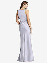 Rear View Thumbnail - Silver Dove Cowl-Neck Maxi Tank Dress - Nova