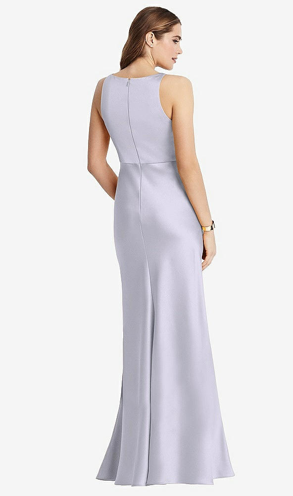 Back View - Silver Dove Cowl-Neck Maxi Tank Dress - Nova