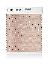 Front View Thumbnail - Toasted Sugar/sienna/ivory Modern Polka Dot Jacquard Swatch