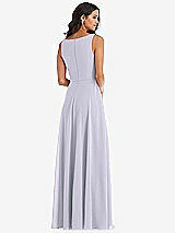 Alt View 5 Thumbnail - Silver Dove Deep V-Neck Chiffon Maxi Dress