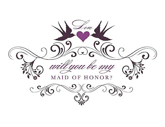 Will You Be My Maid of Honor Card - Classic