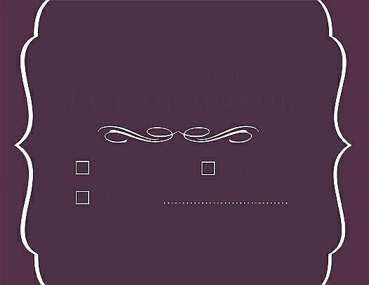 Will You Be My Maid of Honor Card - Checkbox