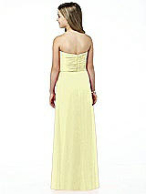 Rear View Thumbnail - Butter Yellow Dessy Collection Junior Bridesmaid JR508