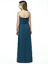 Rear View Thumbnail - Atlantic Blue Dessy Collection Junior Bridesmaid JR508