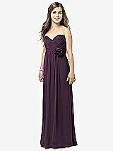 Front View Thumbnail - Aubergine Dessy Collection Junior Bridesmaid JR508