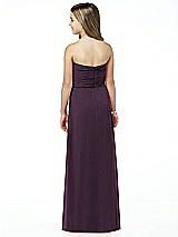 Rear View Thumbnail - Aubergine Dessy Collection Junior Bridesmaid JR508