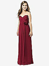 Front View Thumbnail - Burgundy Dessy Collection Junior Bridesmaid JR508