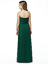 Rear View Thumbnail - Hunter Green Dessy Collection Junior Bridesmaid JR508