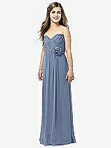 Front View Thumbnail - Larkspur Blue Dessy Collection Junior Bridesmaid JR508