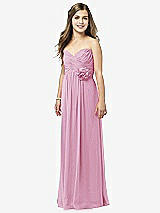 Front View Thumbnail - Powder Pink Dessy Collection Junior Bridesmaid JR508