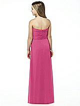 Rear View Thumbnail - Tea Rose Dessy Collection Junior Bridesmaid JR508