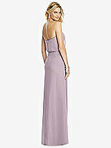 Rear View Thumbnail - Lilac Dusk Full Length Lux Chiffon Blouson Bodice