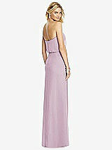 Rear View Thumbnail - Suede Rose Full Length Lux Chiffon Blouson Bodice