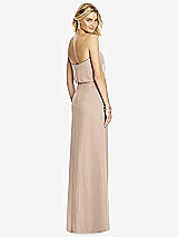 Rear View Thumbnail - Topaz Full Length Lux Chiffon Blouson Bodice