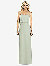 Front View Thumbnail - Celadon Full Length Lux Chiffon Blouson Bodice