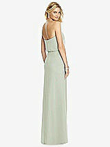 Rear View Thumbnail - Celadon Full Length Lux Chiffon Blouson Bodice