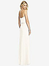 Rear View Thumbnail - Ivory Full Length Lux Chiffon Blouson Bodice