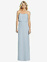 Front View Thumbnail - Mist Full Length Lux Chiffon Blouson Bodice