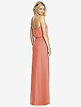 Rear View Thumbnail - Terracotta Copper Full Length Lux Chiffon Blouson Bodice