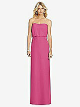 Front View Thumbnail - Tea Rose Full Length Lux Chiffon Blouson Bodice