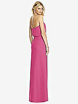 Rear View Thumbnail - Tea Rose Full Length Lux Chiffon Blouson Bodice