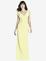 Front View Thumbnail - Butter Yellow After Six Bridesmaid Dress 6779